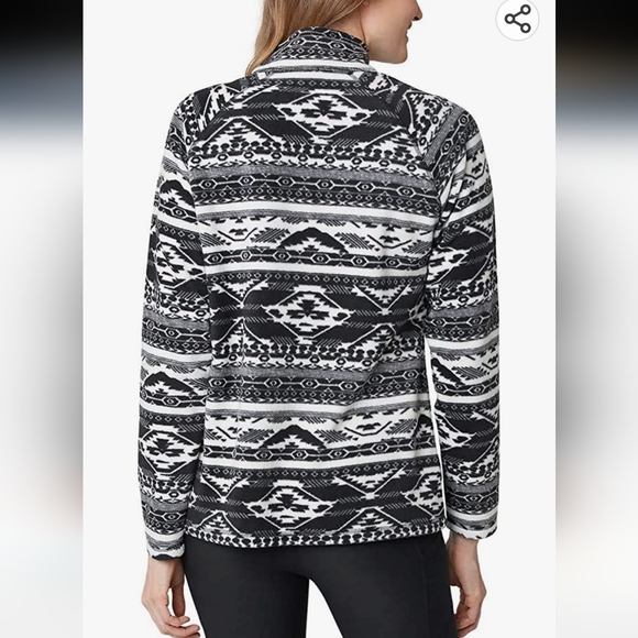 Eddie Bauer Women's Ultra Soft Fleece 1/4 Zip Long Sleeve Pullover Top - Picture 3 of 5